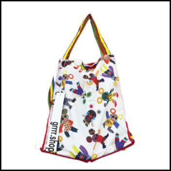 ecobag 「grrrr&ジグザグボーダー」