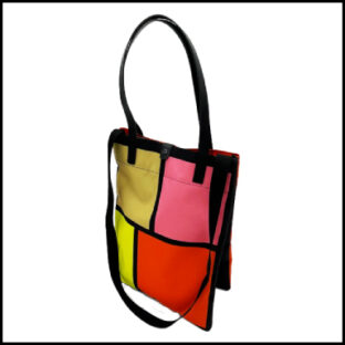 futagobag「四角×ストライプ」