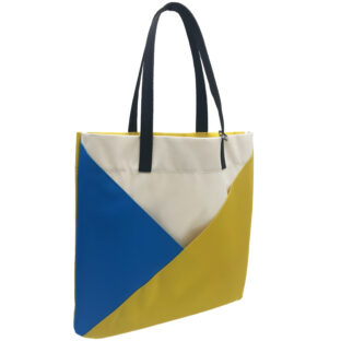 非公開: lilmostトートバッグ  イエロー＆ブルー